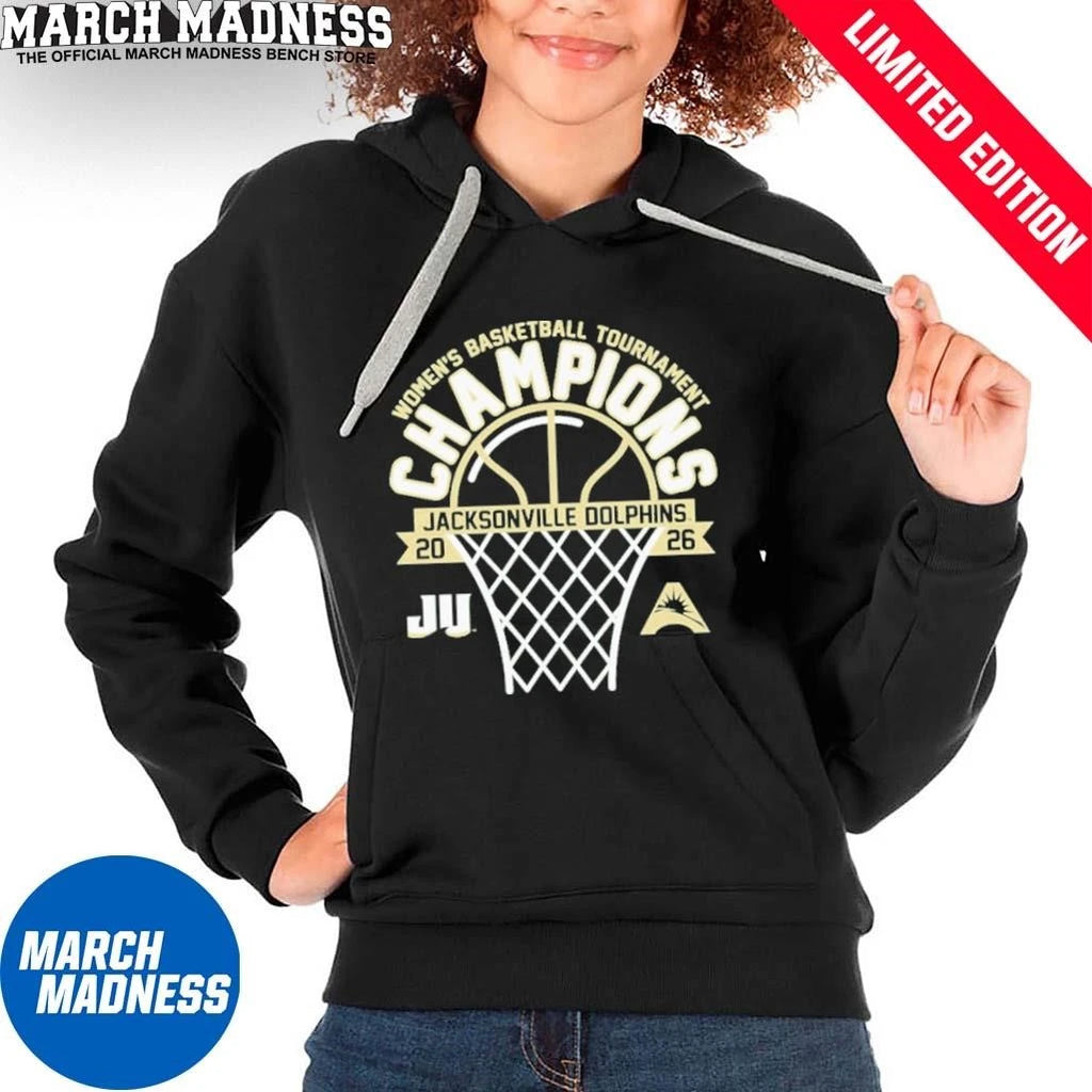 Official JU Dolphins Women’s Basketball ASUN Conference Tournament Champions T-Shirt