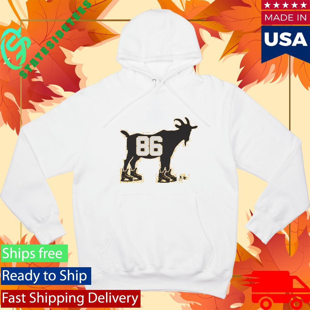 Official Jack Hughes GOAT 86 New Jersey Hockey Shirt