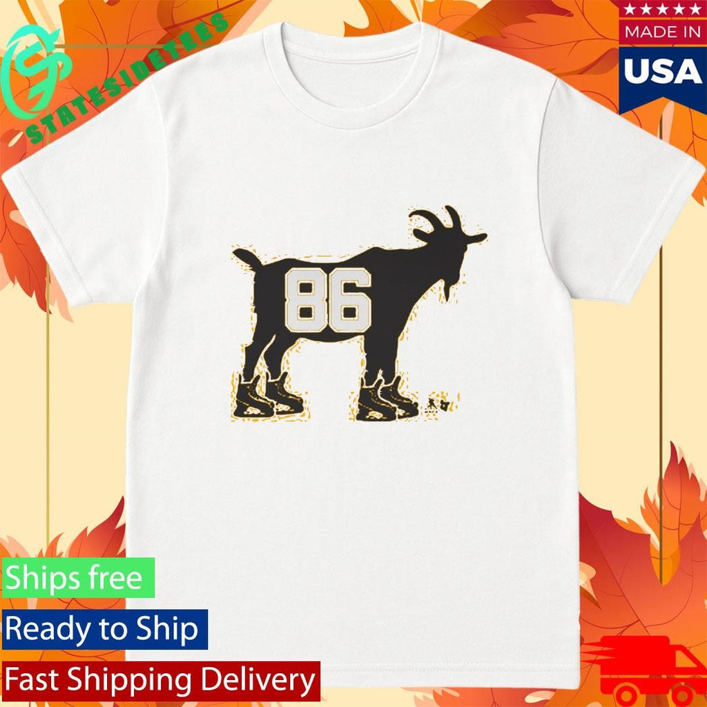 Official Jack Hughes GOAT 86 New Jersey Hockey Shirt