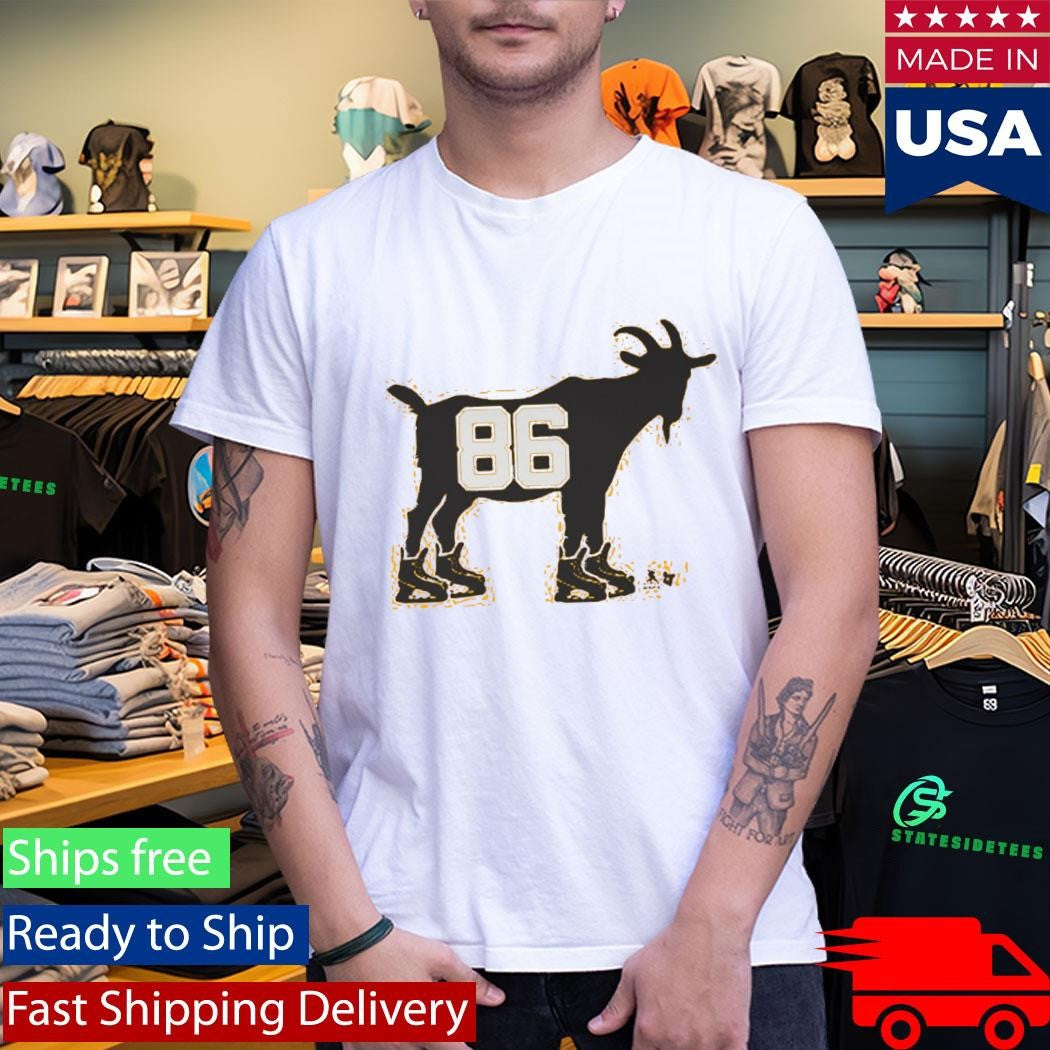 Official Jack Hughes GOAT 86 New Jersey Hockey Shirt