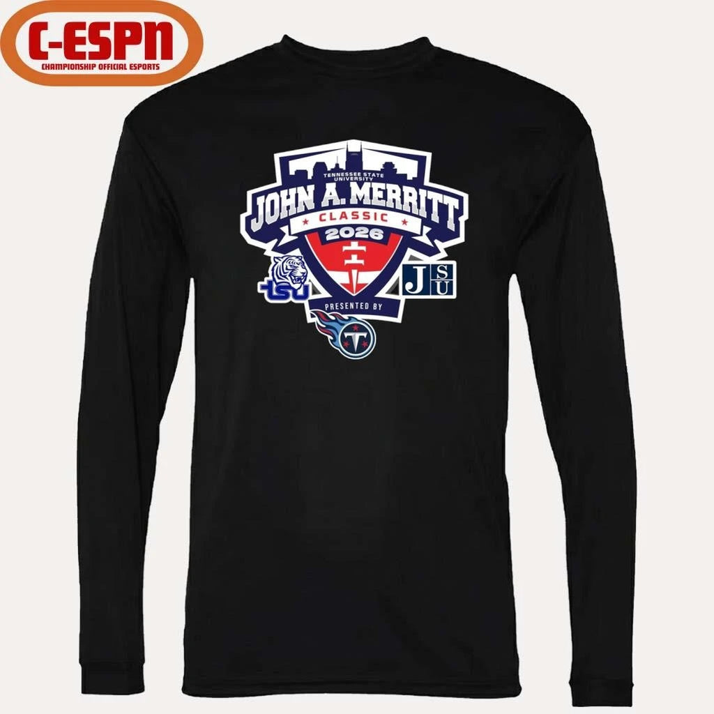 Official Jackson State Tigers vs Tennessee State Tigers 2026 John A. Merritt Classic Shirt