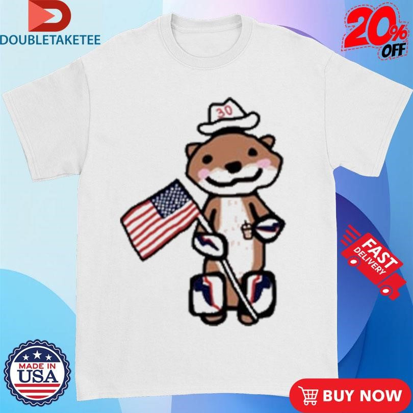 Official Jake Otter Stuns American Hockey Flag Dallas Stars Shirts