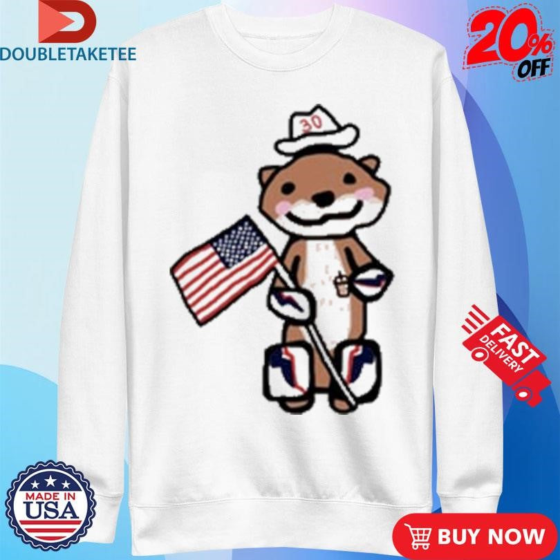 Official Jake Otter Stuns American Hockey Flag Dallas Stars Shirts
