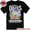 Official James Madison Dukes Sun Belt Champions December 5 2025 Bridgeforth Stadium Logo T-Shirt