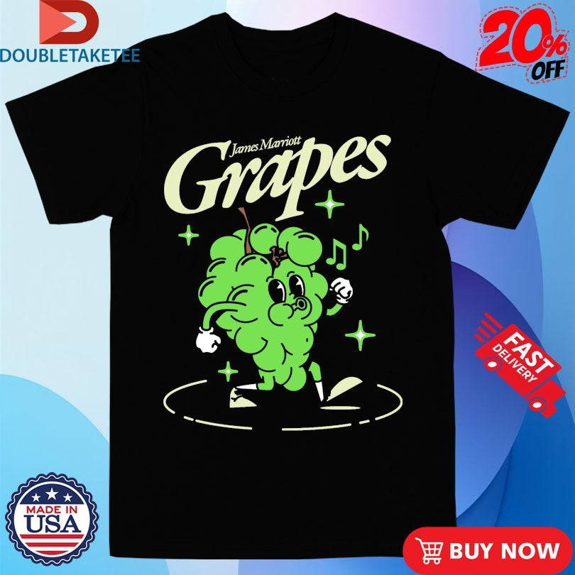 Official James Marriott Grapes Shirts