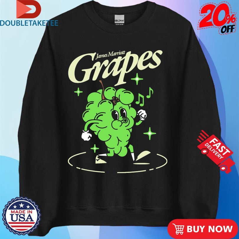 Official James Marriott Grapes Shirts