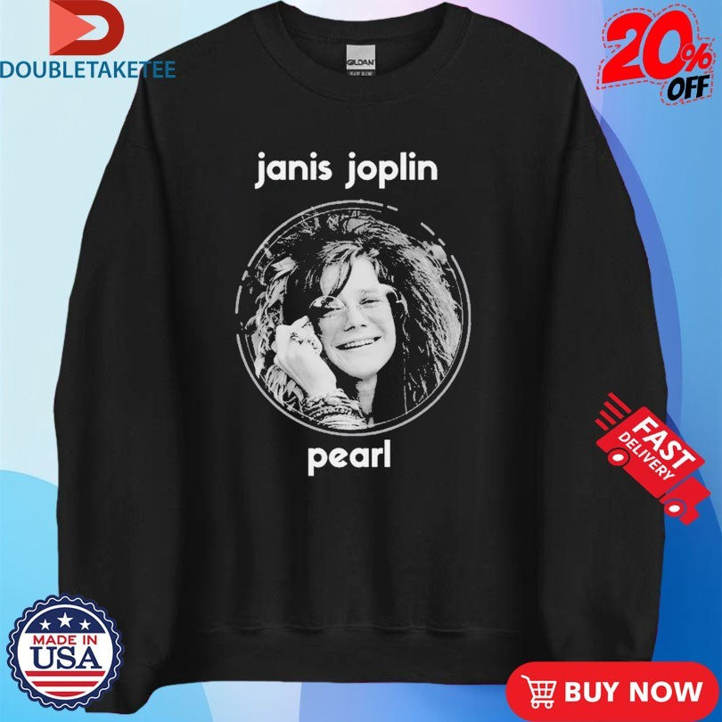 Official Janis Joplin Pearl Album Photo Shirts