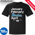 Official January February UCLA Bruins April 2026 NCAA Men’s And Women’s March Madness Shirt