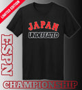 Official Japan Baseball Undefeated 2026 World Baseball Classic Shirt