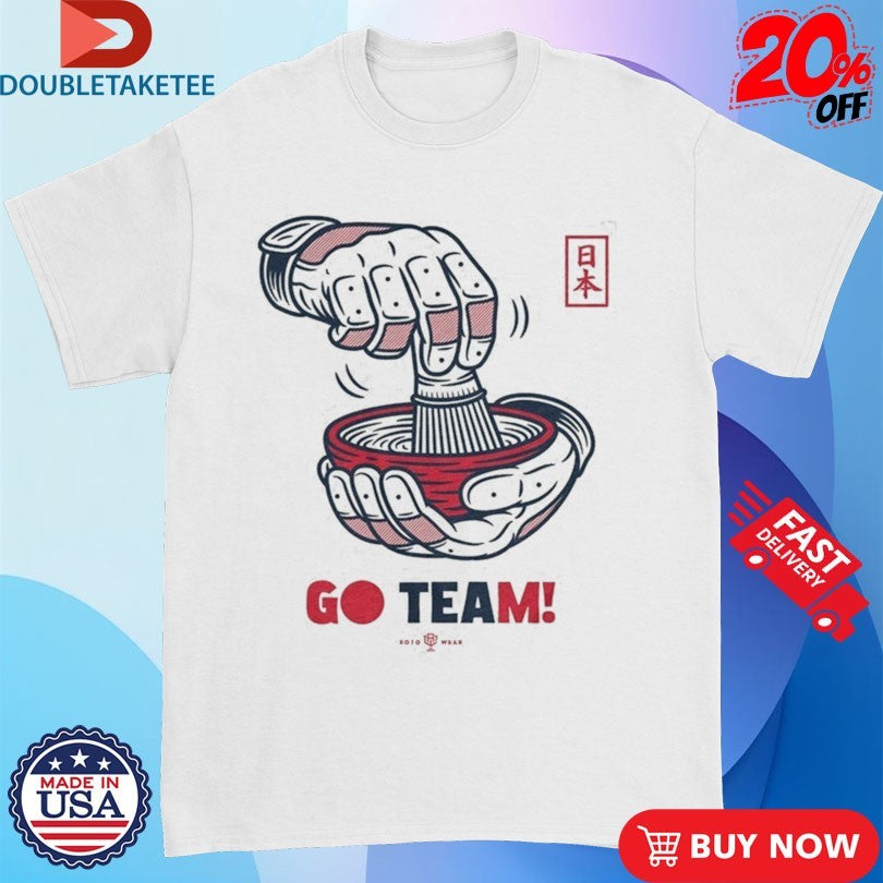 Official Japan Tea Celebration Go Team Baseball Shirts