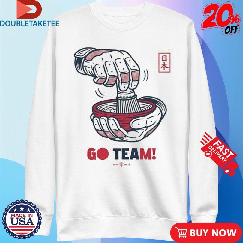 Official Japan Tea Celebration Go Team Baseball Shirts
