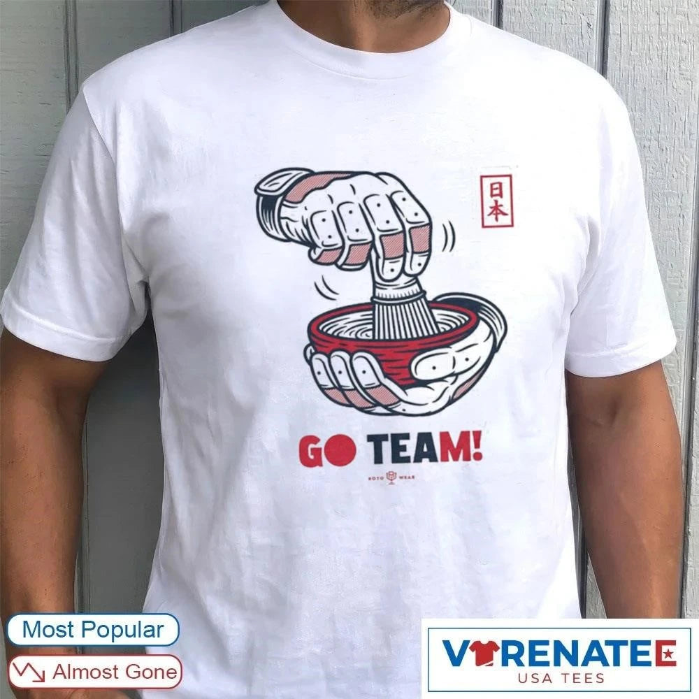 Official Japan Tea Celebration Go Team T-Shirt