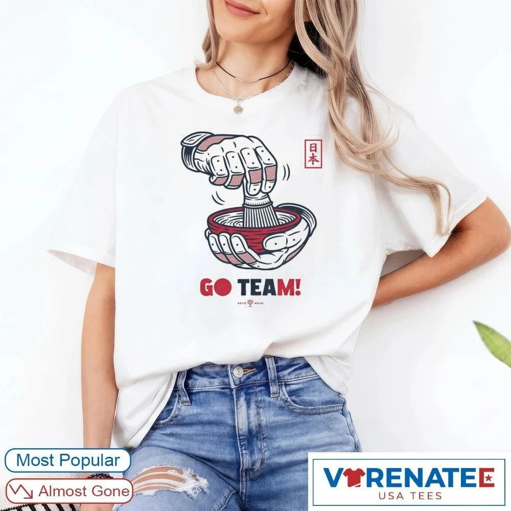 Official Japan Tea Celebration Go Team T-Shirt