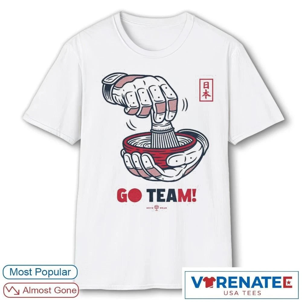 Official Japan Tea Celebration Go Team T-Shirt