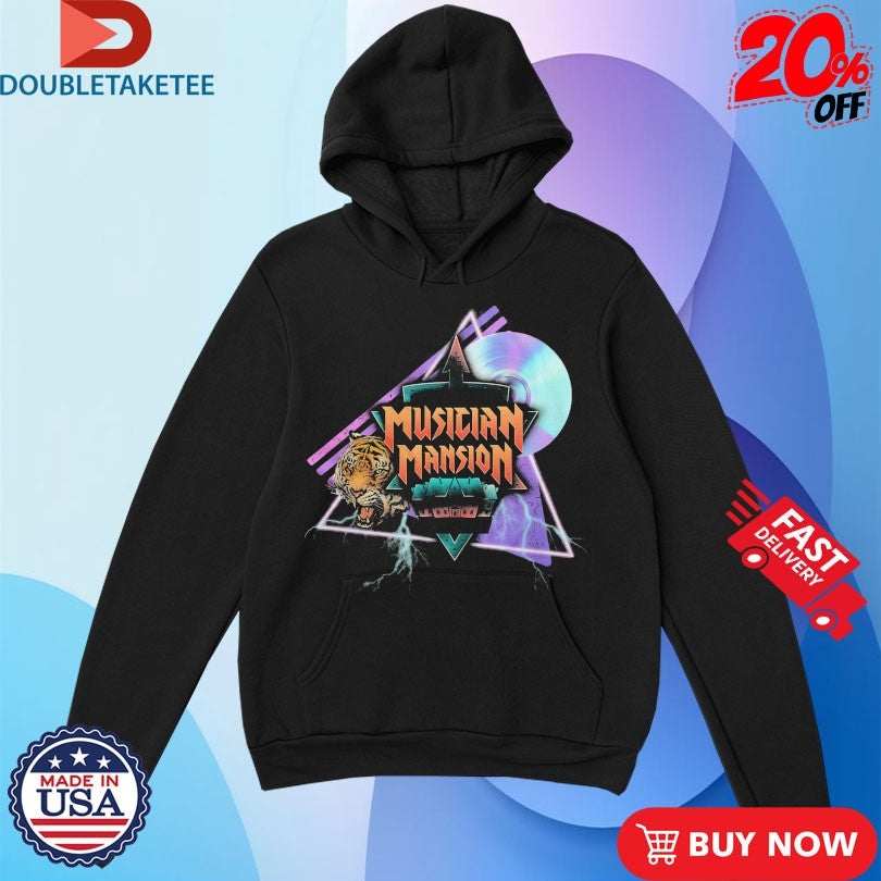 Official Jared Dines Musician Mansion Tiger Shirts