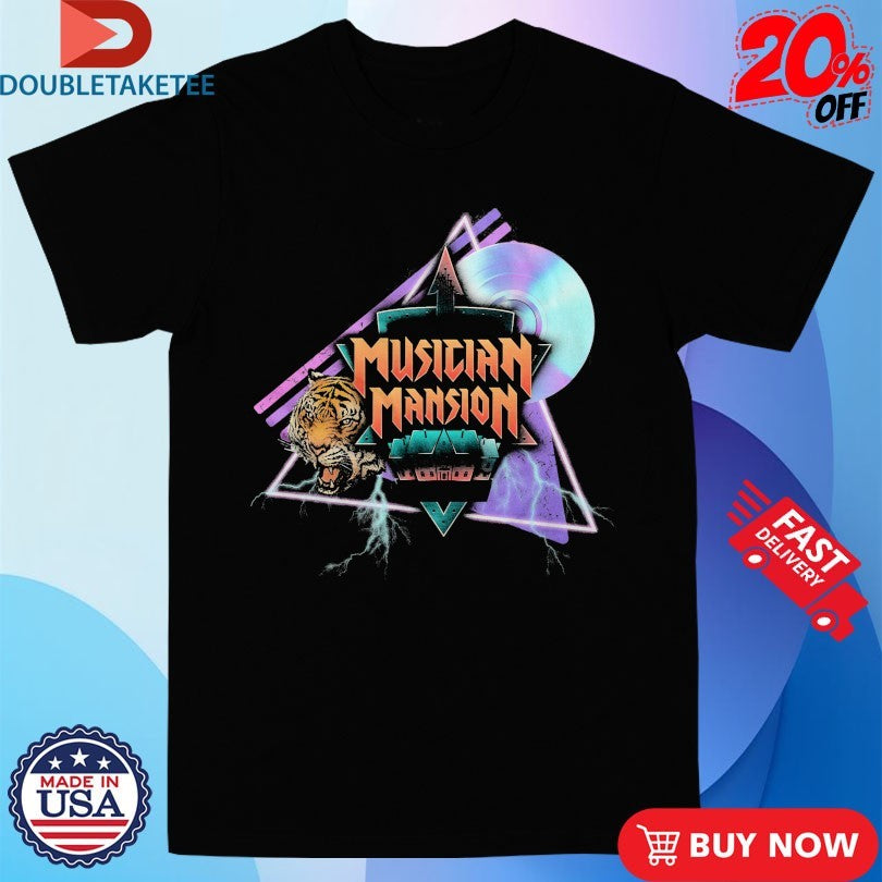 Official Jared Dines Musician Mansion Tiger Shirts