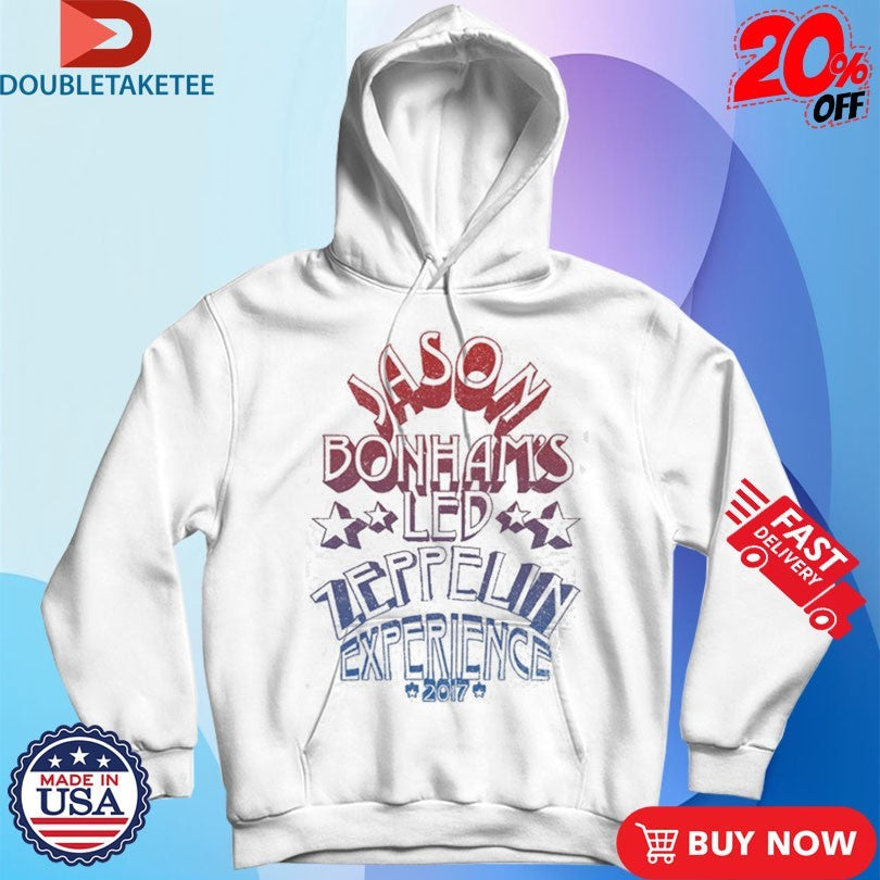 Official Jason Bonham Experience 2017 Stack Shirts
