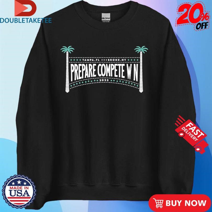 Official Jasson Domínguez Prepare Compete Win 2025 Shirts