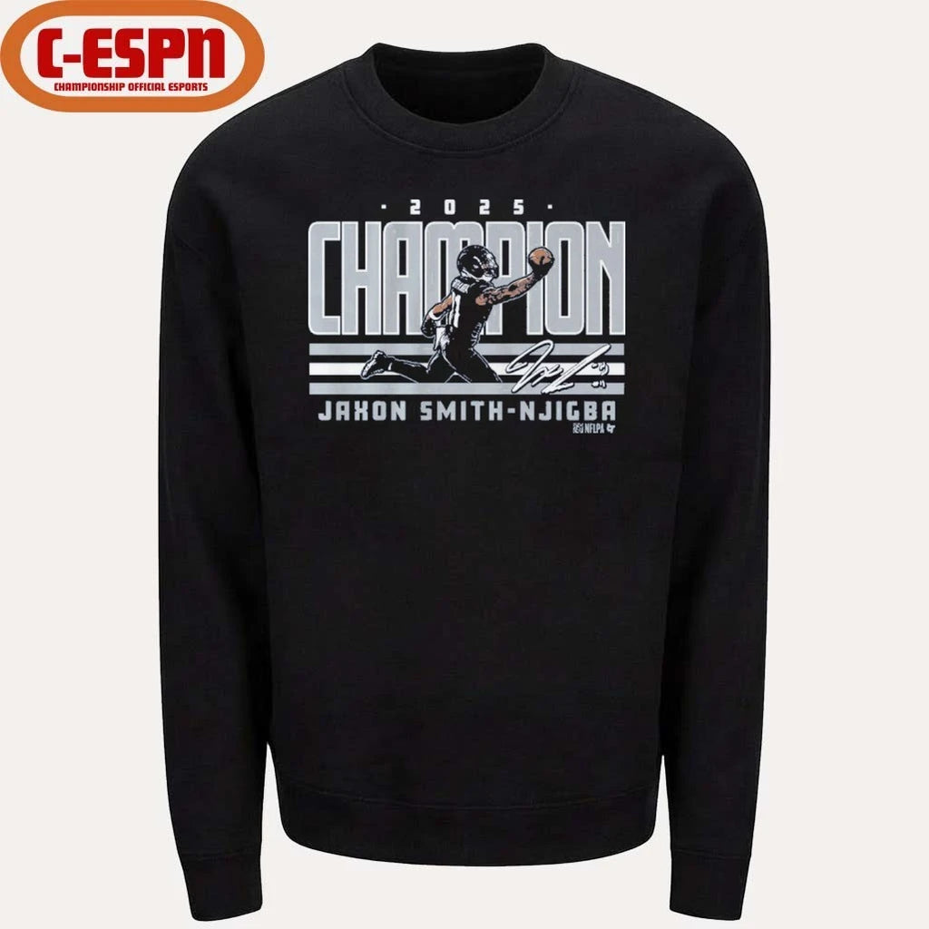 Official Jaxon Smith-Njigba 2025 World Champion Shirt