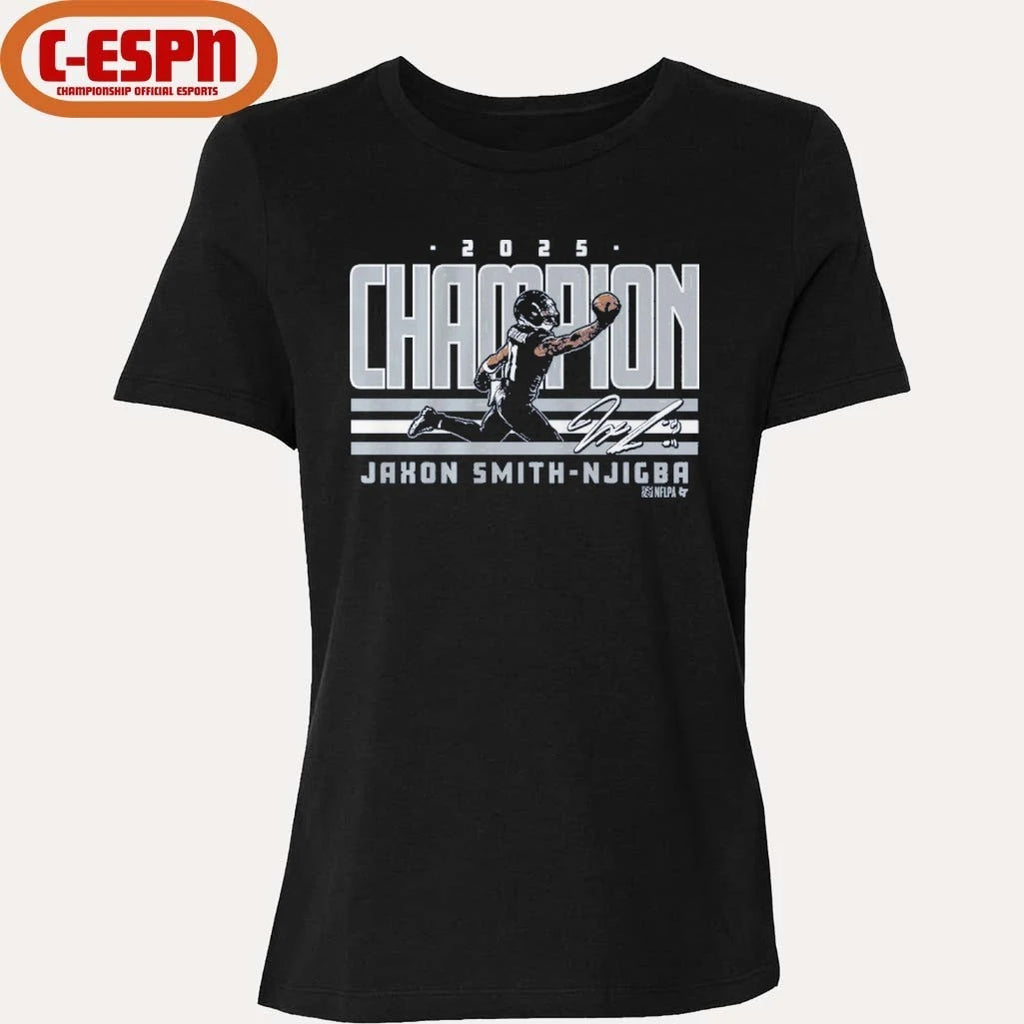 Official Jaxon Smith-Njigba 2025 World Champion Shirt