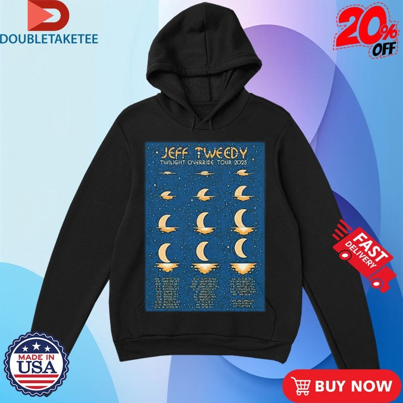 Official Jeff Tweedy The Twilight Override Tour 2025 Shirts