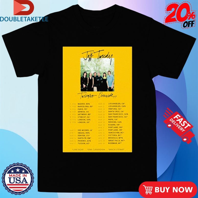 Official Jeff Tweedy Twilight Override Tour 2026 Shirts
