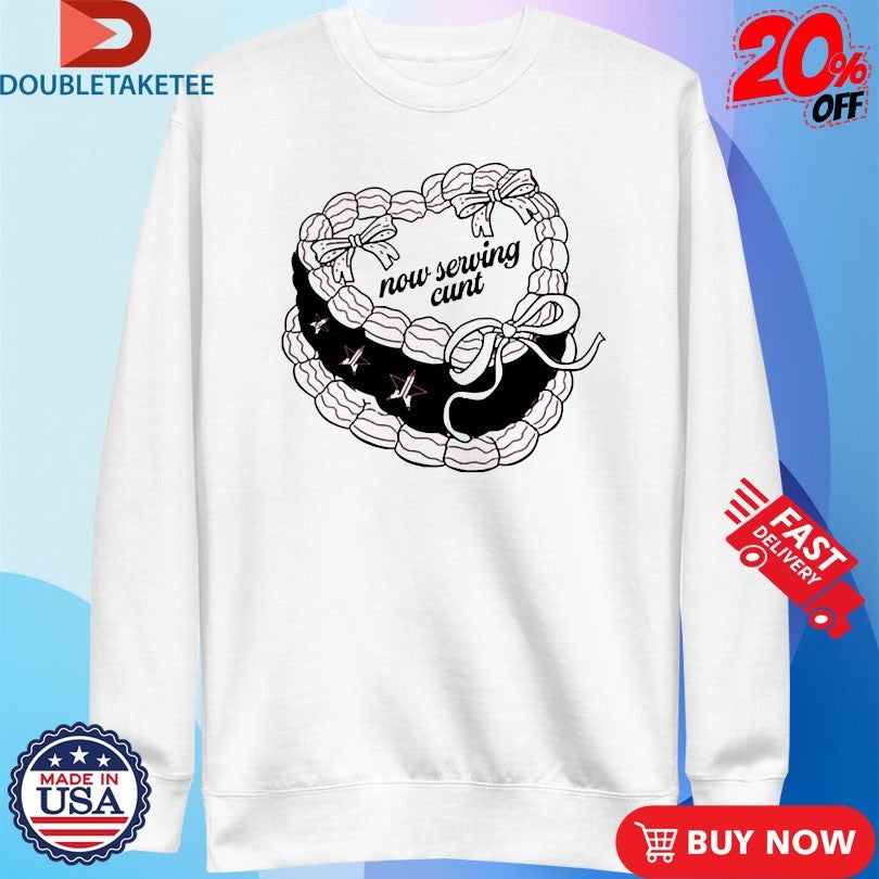 Official Jeffree Star Now Serving Cunt Heart Shirts