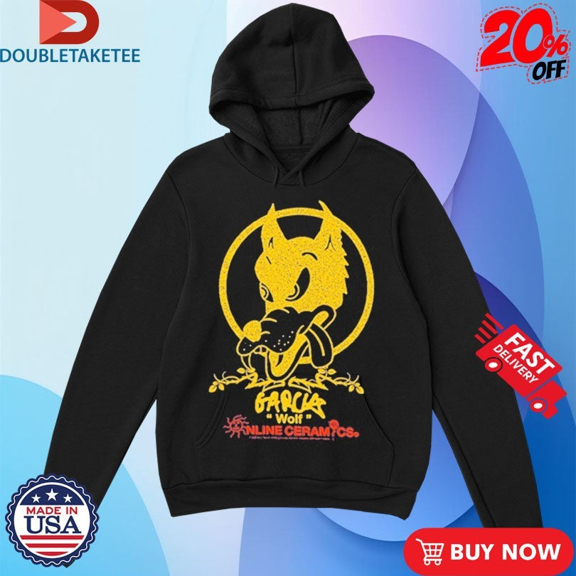 Official Jerry Garcia Wolf Online Ceramics Shirts