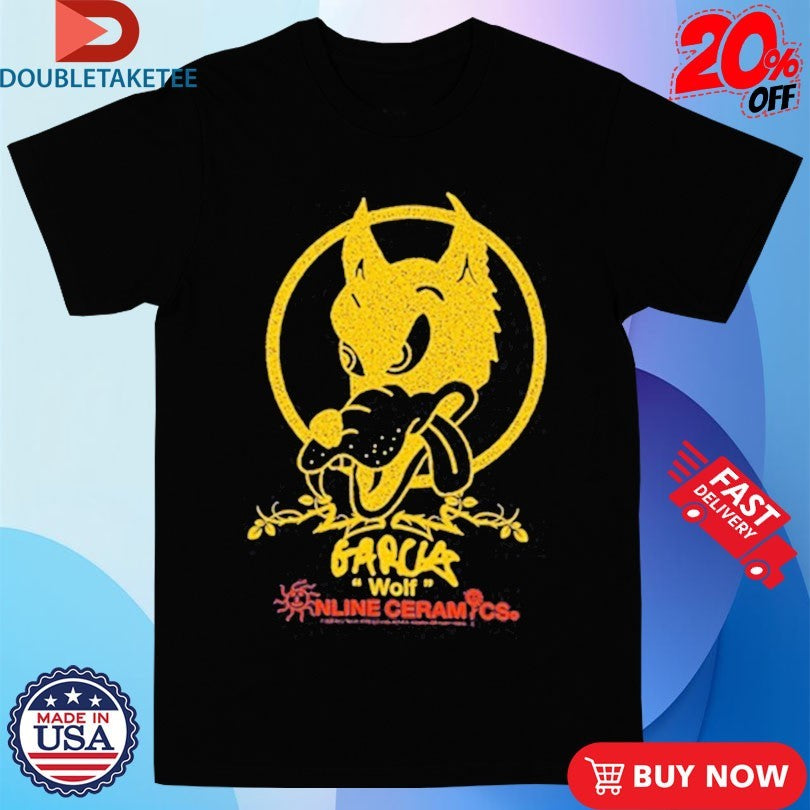 Official Jerry Garcia Wolf Online Ceramics Shirts