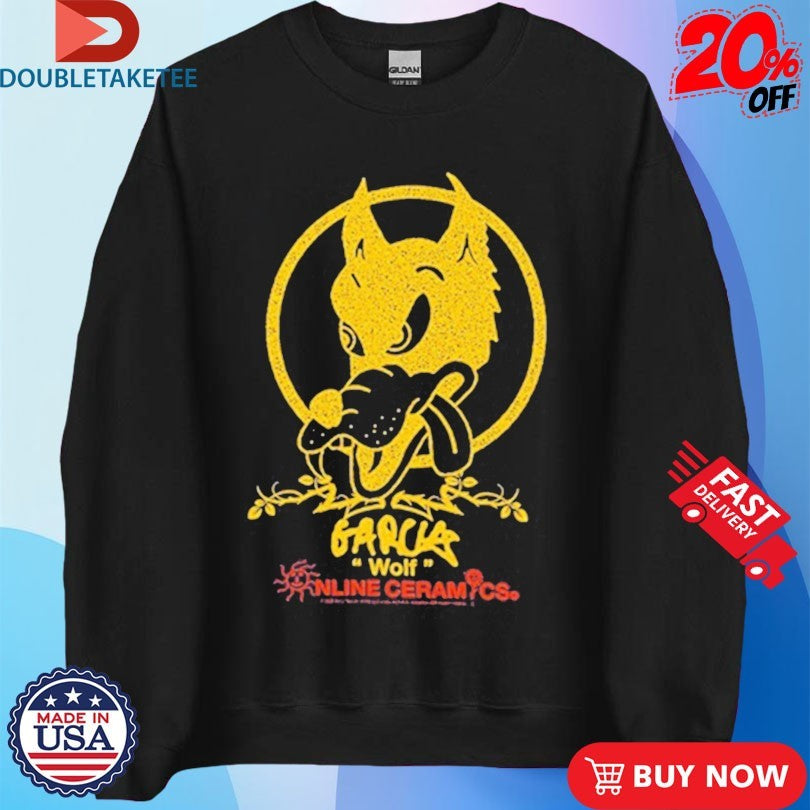 Official Jerry Garcia Wolf Online Ceramics Shirts