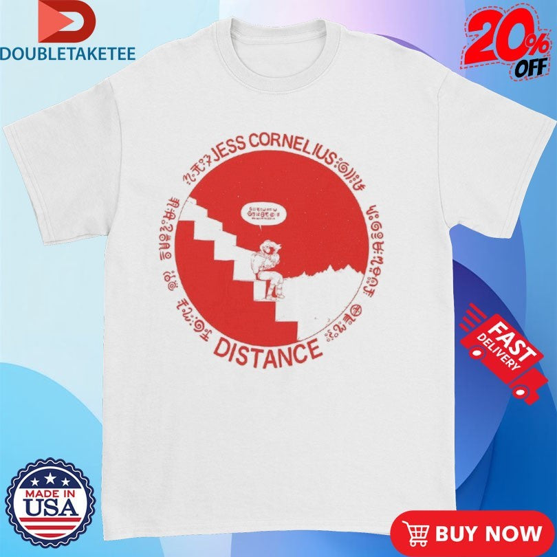 Official Jess Cornelius Distance Red Logo Shirts