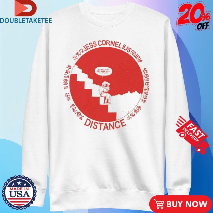 Official Jess Cornelius Distance Red Logo Shirts