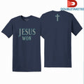 Official Jesus Won Seattle Mariners Cross Shirts