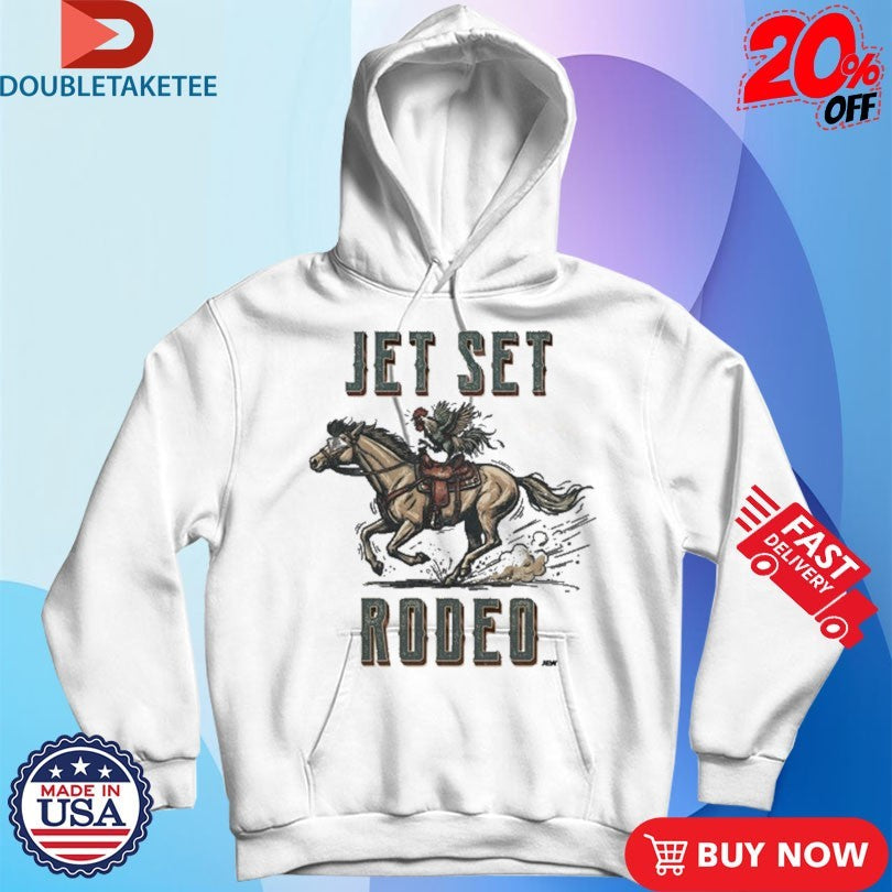 Official Jet Set Rodeo Ride It Rooster AEW Shirts
