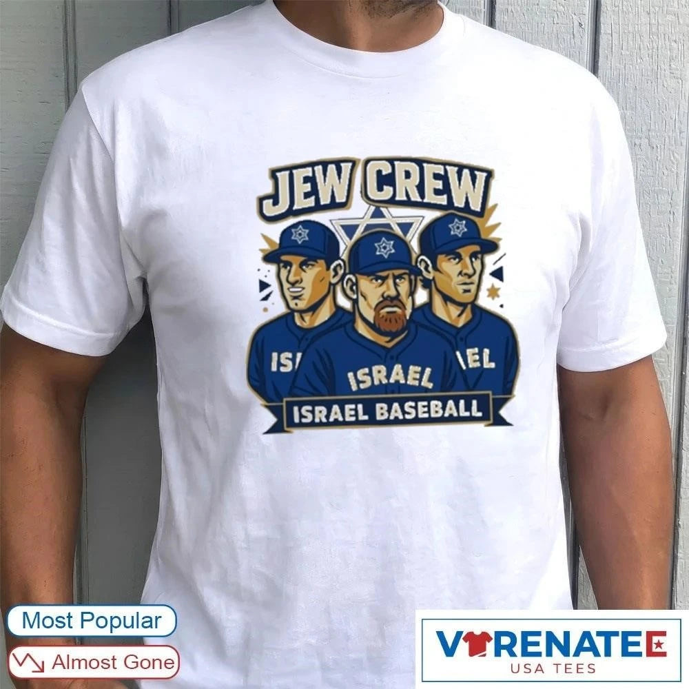 Official Jew Crew Israel Baseball Legacy Of The Legends t-shirt