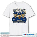 Official Jew Crew Israel Baseball Legacy Of The Legends t-shirt