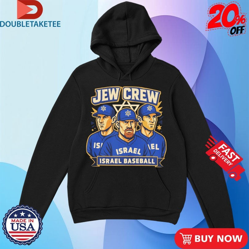 Official Jew Crew Israel Baseball Plaeyers Shirts