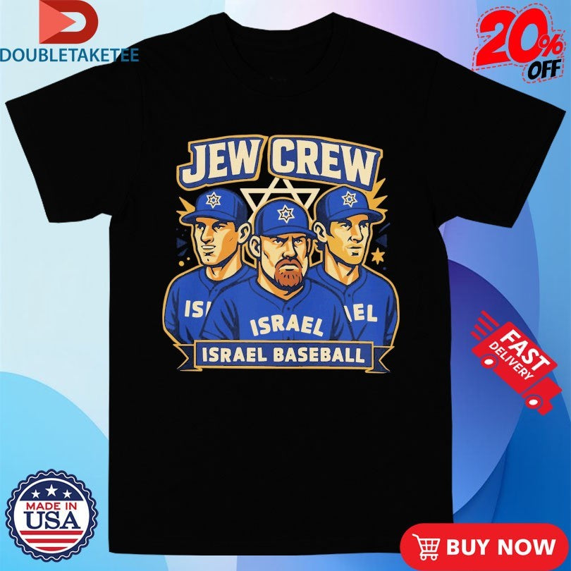 Official Jew Crew Israel Baseball Plaeyers Shirts