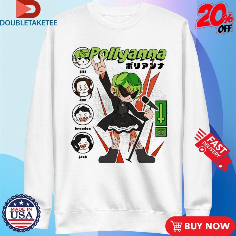 Official Jill Dan Brandon And Jack Pollyanna Anime Shirts
