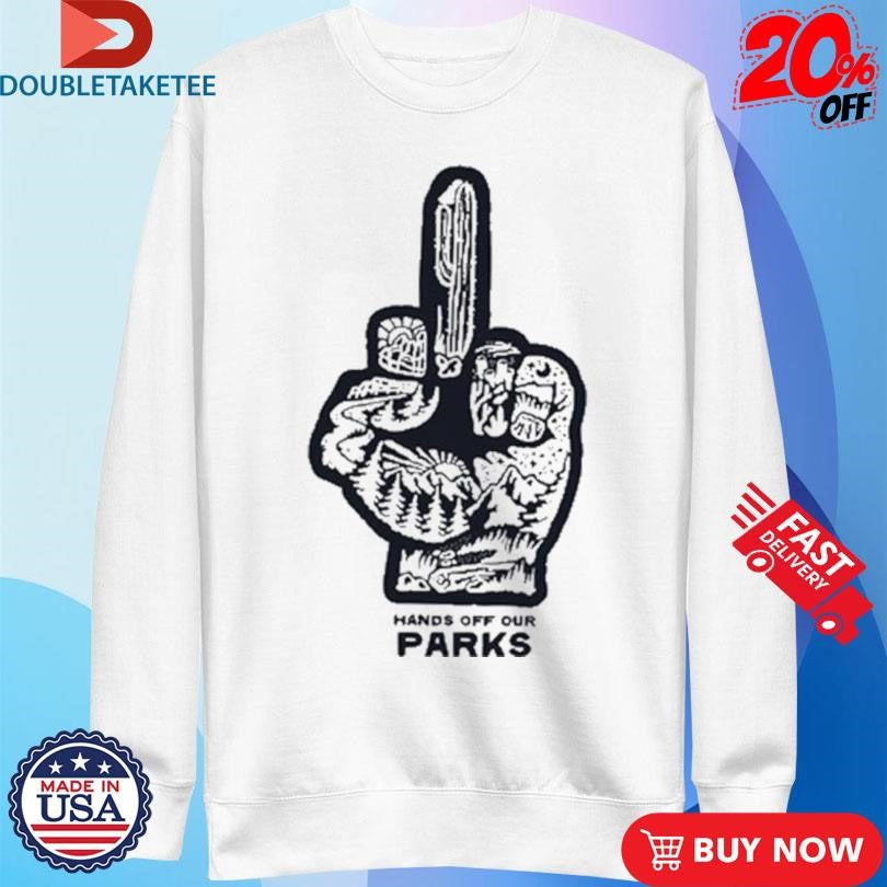 Official Jimmy Bryant Hands Off Our Parks Middle Finger Shirts