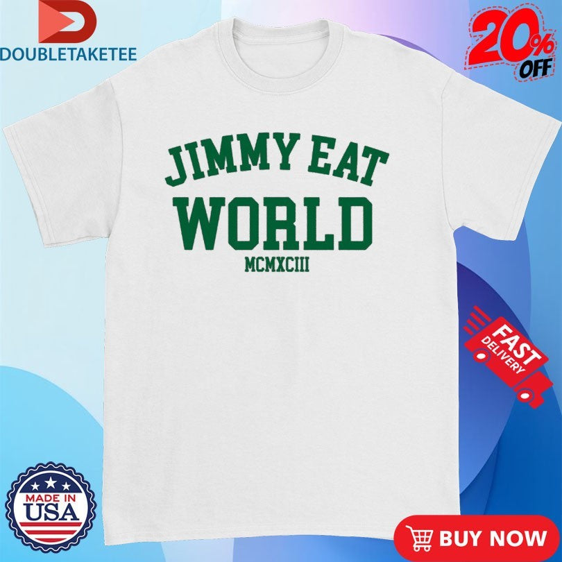 Official Jimmy Eat World ’93 Alumni Numerals Shirts