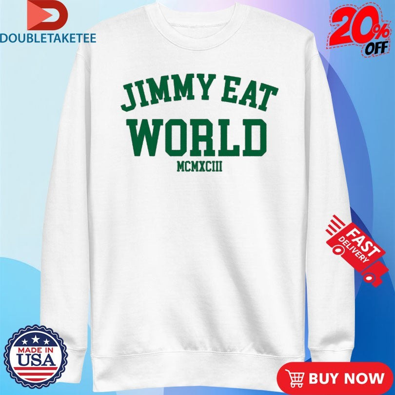 Official Jimmy Eat World ’93 Alumni Numerals Shirts