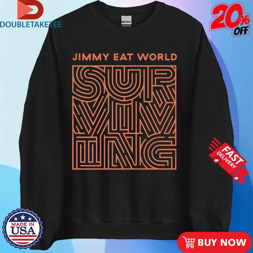 Official Jimmy Eat World Surviving Album Shirts
