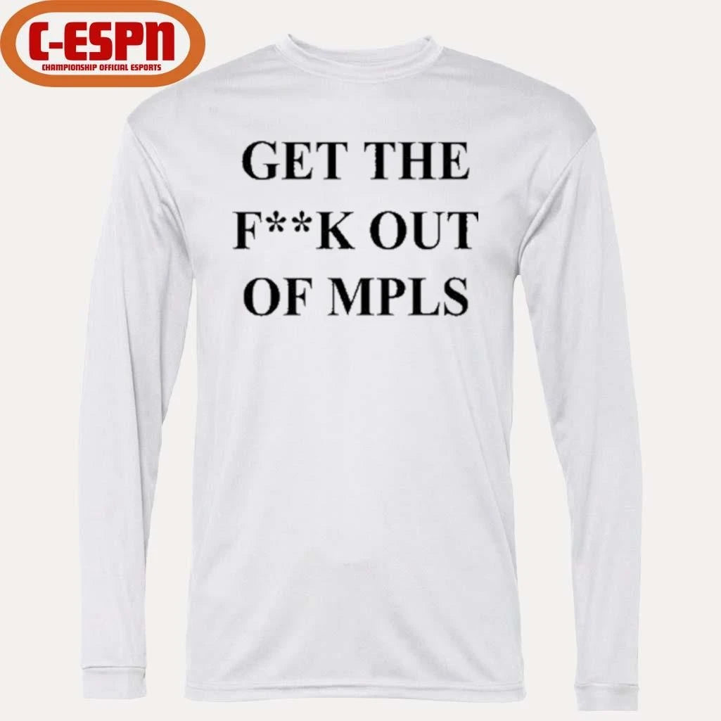 Official Jimmy Kimmel Get The Fuck Out Of Minneapolis T-Shirt