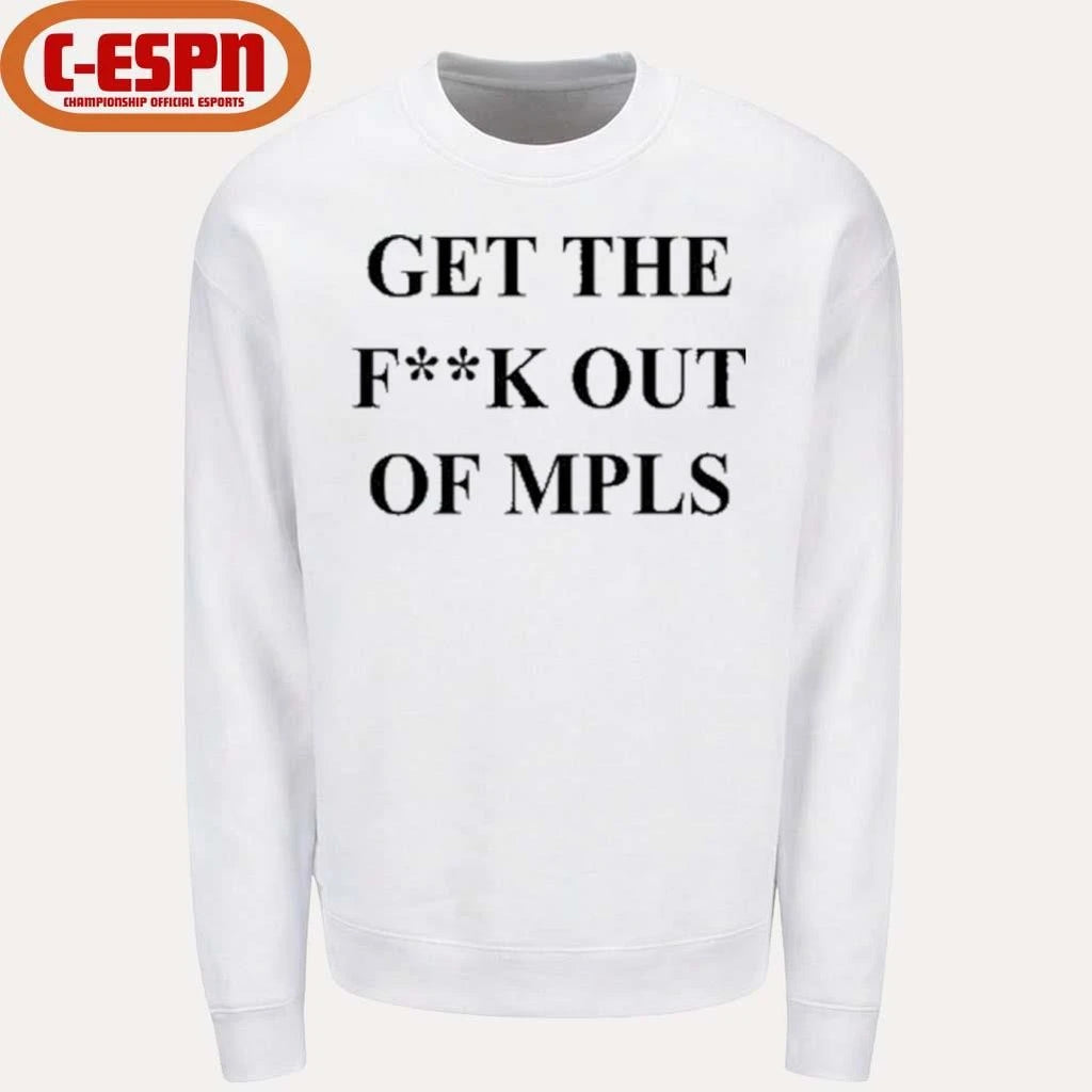 Official Jimmy Kimmel Get The Fuck Out Of Minneapolis T-Shirt