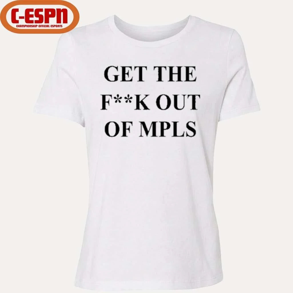 Official Jimmy Kimmel Get The Fuck Out Of Minneapolis T-Shirt