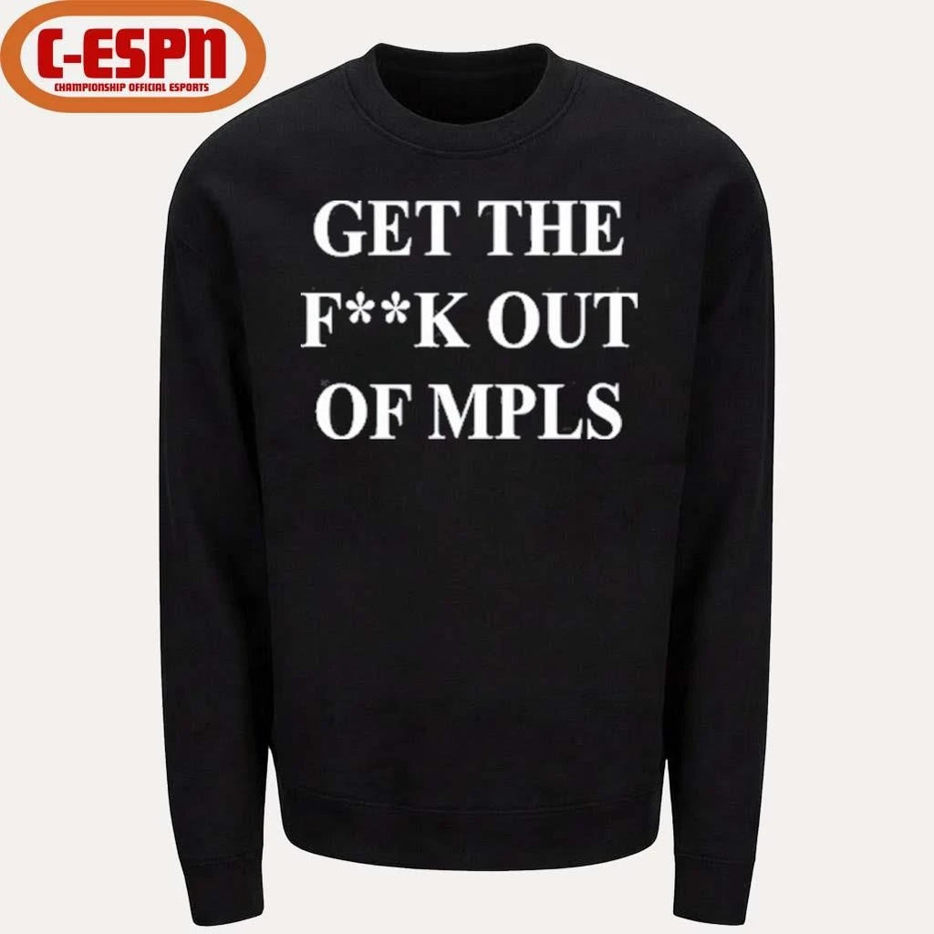 Official Jimmy Kimmel Get the fuck out of MPLS Shirt