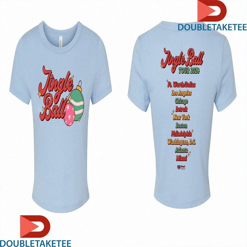 Official Jingle Ball Tour 2024 Christmas Shirts