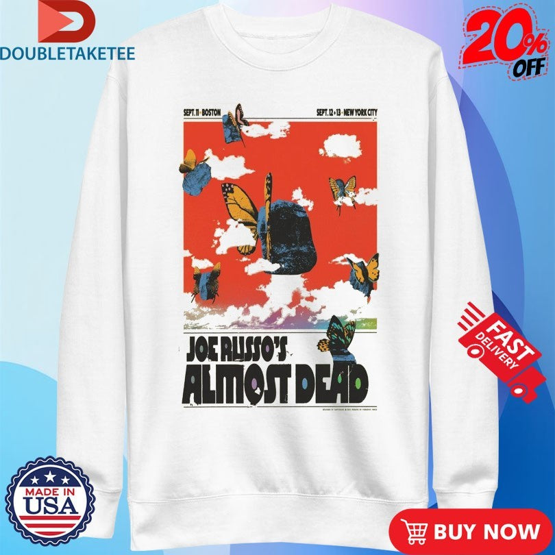 Official Joe Russo’s Almost Dead Sept 11-13 2025 Shirts