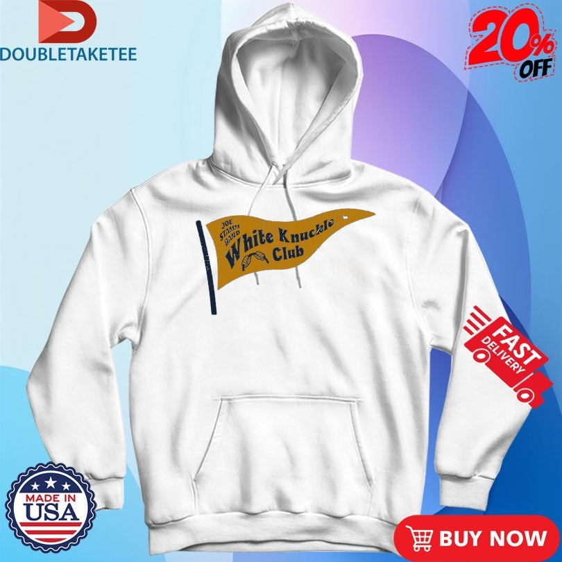 Official Joe Stamm Band White Knuckle Club Flag Shirts
